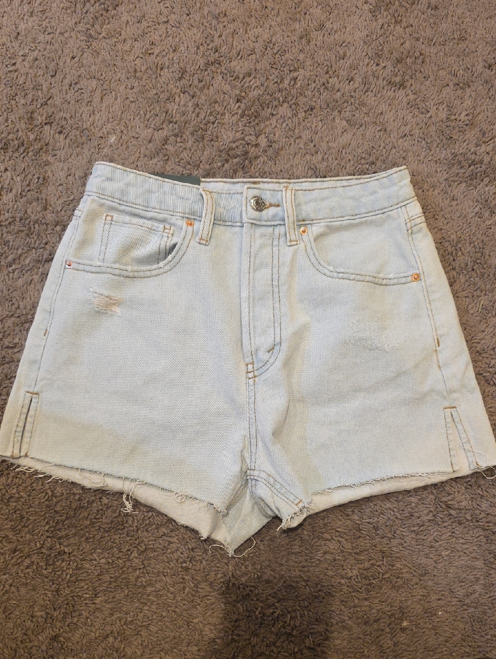 Wild Fable Light Wash High-Rise Denim Cutoff Shorts